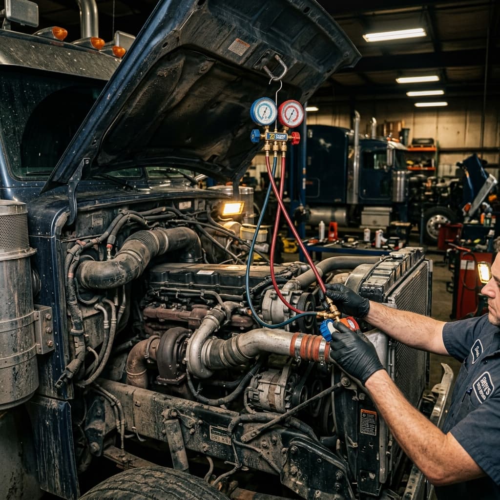 Semi Truck AC Repair
