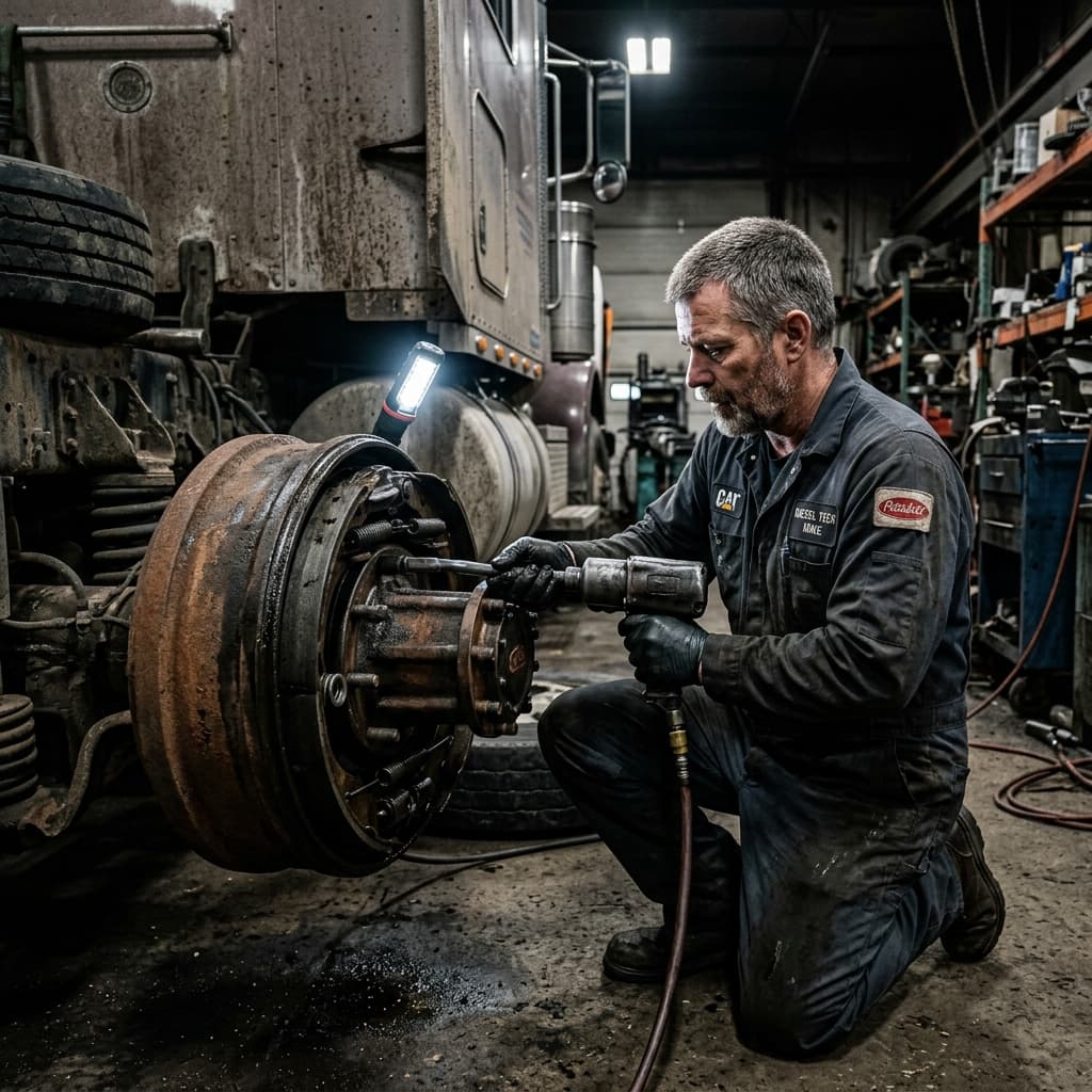 Expert Brake Repair for Commercial Trucks