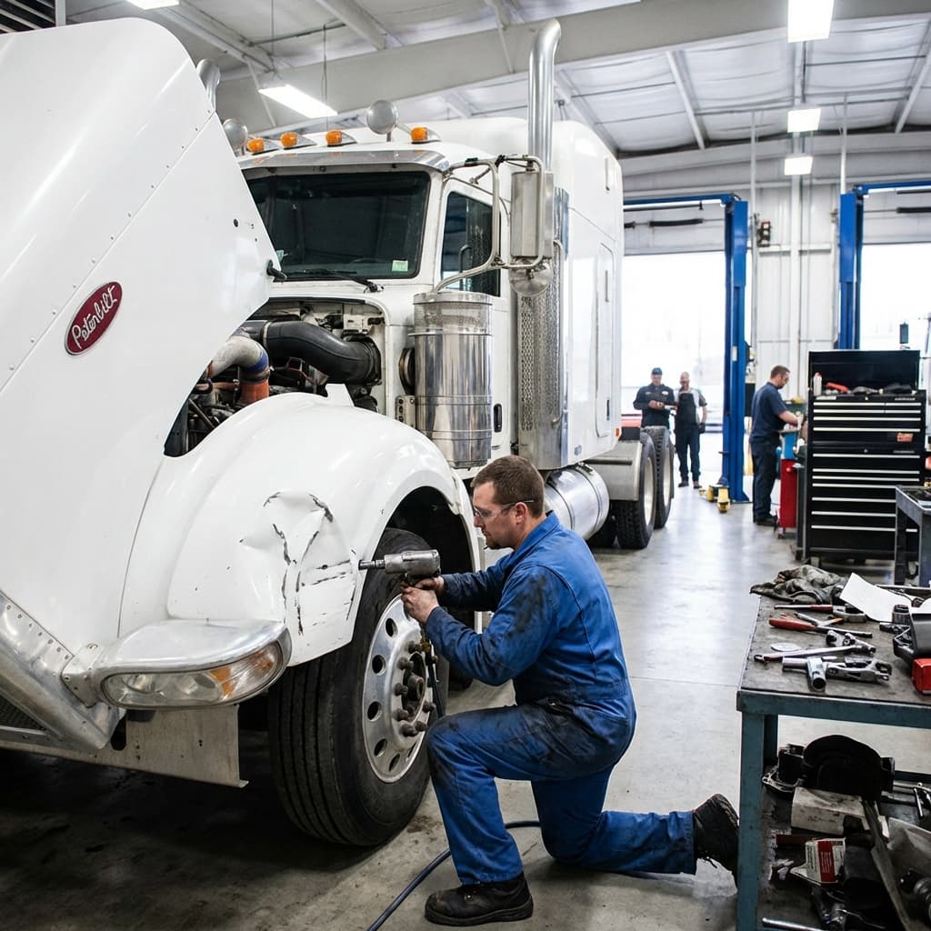 Truck Hydraulic Pump Repair